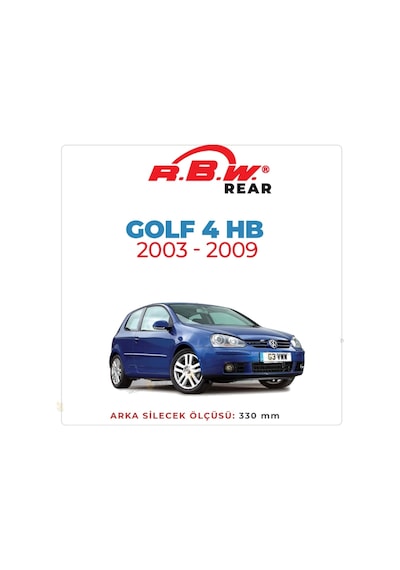 Rbw Volkswagen Golf 5 Kasa Hb 2003-2009 Arka Silecek