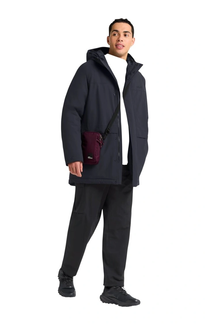 Jack Wolfskin Cold Camp Coat M Mont A65022-c0413 Lacivert
