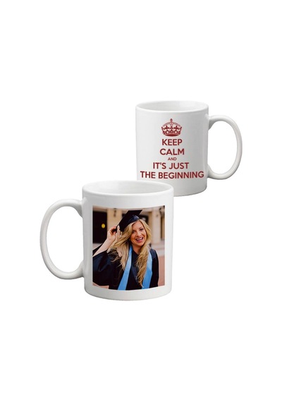 Bayana Fotoğraflı Mezuniyet Hediyesi - "Keep Calm" Kupa Bardak