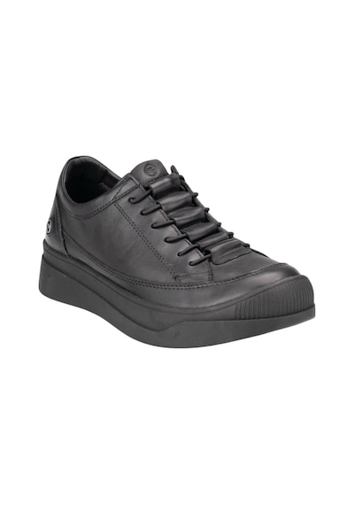 Forelli 14502-g Alegre Siyah Kadın Comfort Deri Ayakkabı 7622