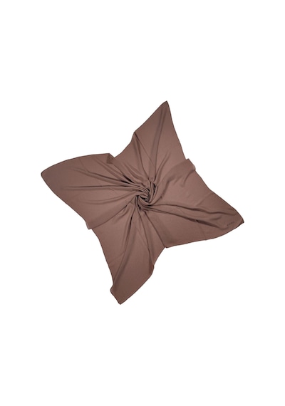 Mim Eşarp Mısırlı Eşarpları Aerobin Jazz Caz Eşarp 110x110 Cm Kiremit