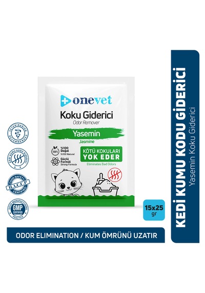 Onevet Kedi Koku Giderici Yasemin Kokulu 15 x 25 G