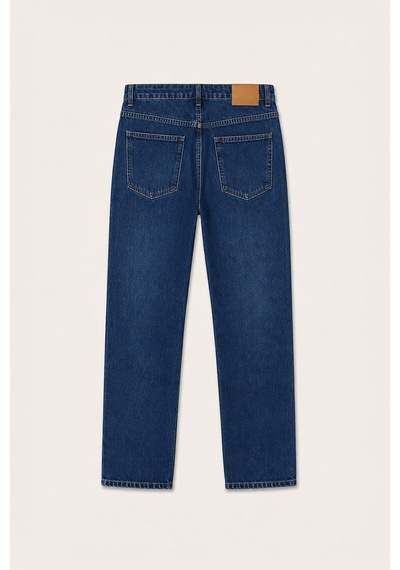 Defacto Straight Fit İndigo Erkek Jean Pantolon H2970ax/nm34