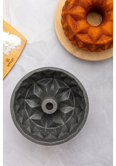 Emsan Golden Star Döküm Kek Kalıbı 25 Cm Gold