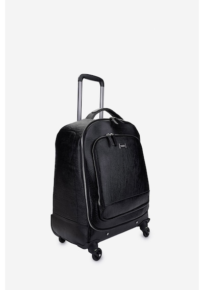 Valmenti Unisex Hakiki Deri Siyah Deri Valiz 147 5085 Valız Y25 Sıyah Dr Siyah