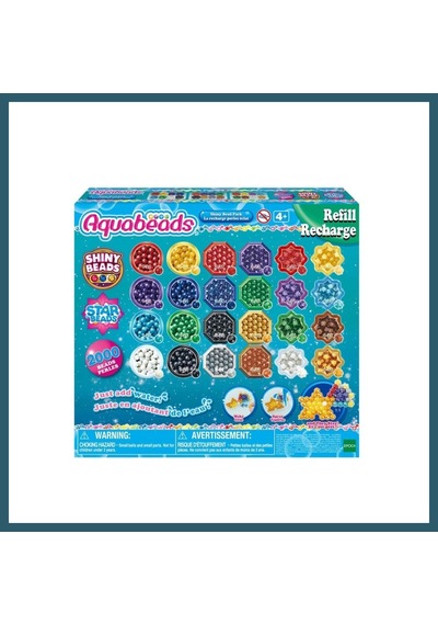 Bezos 31995 Aquabeads Parlak Boncuk Paketi Yedek Paket 2000 Parça +4 Yaş Ob