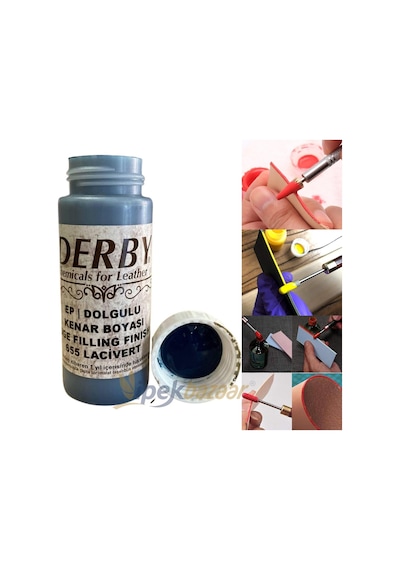 Derby Dolgulu Mat Deri Kenar Boyası 100 Ml