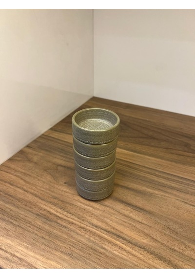 6'lı Adelfa Ripple Stackable Bowl 6 Cm 35cc Sosluk-reçel-kahvaltı Çok renkli