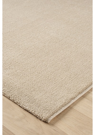 Mariesse Home Puffy Düz Renk Peluş Kalın Dokuma Kesme Yolluk Makina Dokuma Halısı 4500-bej
