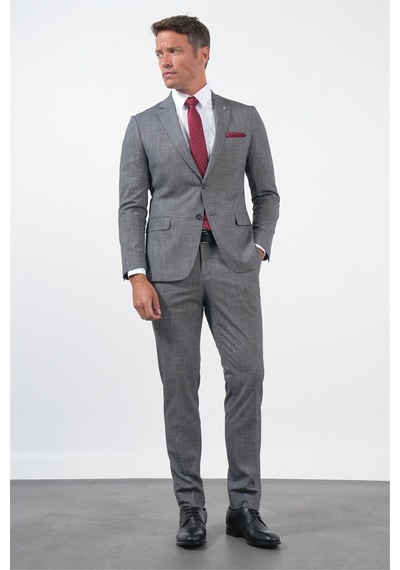 İmza Siyah-beyaz Mono Yaka 6 Drop Slim Fit Tam Astar Esnek Takım Elbise 1001260172 Siyah - Beyaz İmza Siyah-beyaz Mono Yaka 6 Drop Slim Fit Tam Astar Esnek Takım Elbise 1001260172 Siyah - Beyaz