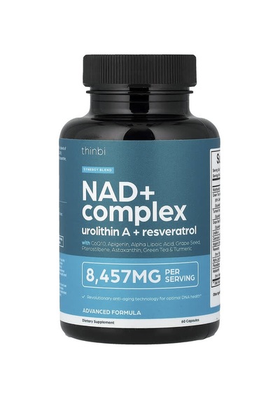 Thinbi, Nad+ Complex, 60 Capsules