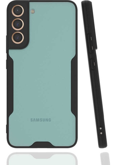 Galaxy Uyumlu S22 Plus Kılıf Kamera Korumalı Arkası Şeffaf Silikon