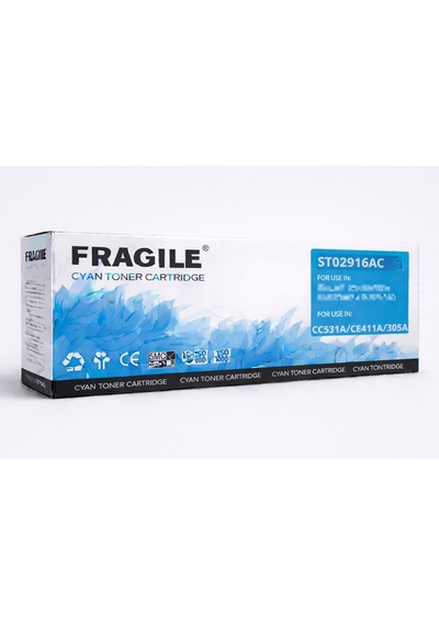 Hp 304a / 305a / 312a Cc531a Ce411a Cf381a Uyumlu Mavi Muadil Toner 2.800 Sayfa Bkkb St02916ac Fragıle