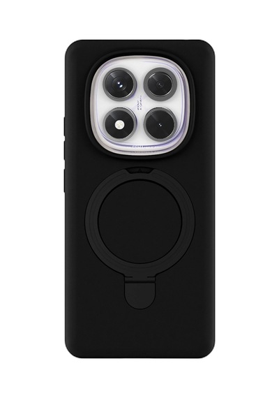 Xiaomi Redmi Note 14 Pro 4g Regal Magsafe Standlı Kapak - Siyah 0.2M-Çok Renkli