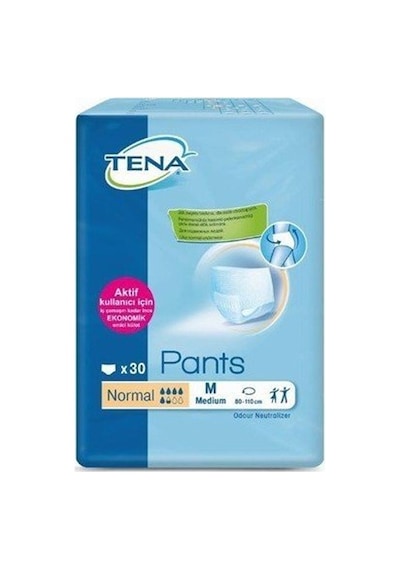Tena 5,5 Damla Külotlu Hasta Bezi Xlarge Diğer