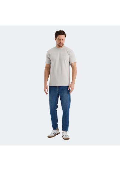 Slazenger BREEZE Erkek  Gri Tişört