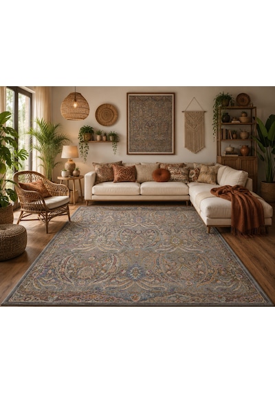 Sofıa Sof 03 Multy Geleneksel El Dokuması Uşak Halı Desenlerine Sahip Vintage Eskitme Tarzı Salon Halısı Oturma Odası Halısı Multi 3 Sofıa Sof 03 Multy Geleneksel El Dokuması Uşak Halı Desenlerine Sahip Vintage Eskitme Tarzı Salon Halısı Oturma Odası Halısı Multi 3