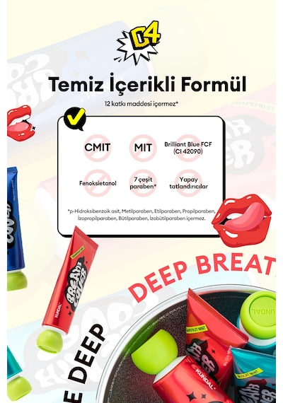 Kundal Deep Breath Cover Toothpaste Muscat Mint