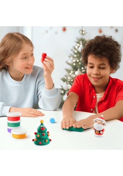 Hey Clay Yaratıcı Kil Seti - Winter Holidays