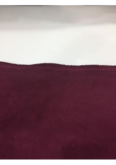 Süet Spandex Nubuk Vişne Çürüğü Renk Eteklik Ceketlik Takım Kumaş