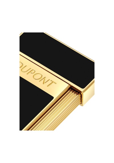 S.t. Dupont Slimmy Siyah Lake Çakmak 28222 Altın