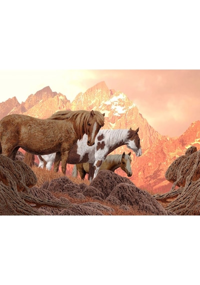 Nova 1000 Parça Puzzle - Vahşi Atlar