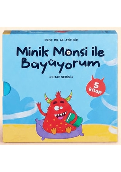 Minik Monsi İle Büyüyorum 5 Kitaplık Kutulu Set - Dppq-906186
