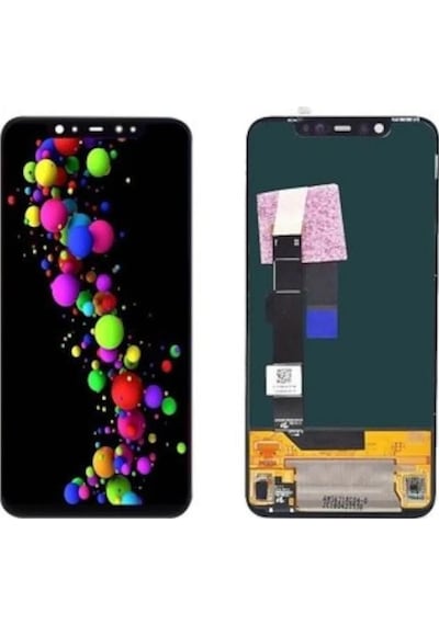 Mi 8 Lcd Ekran Dokunmatik Siyah Çıtasız