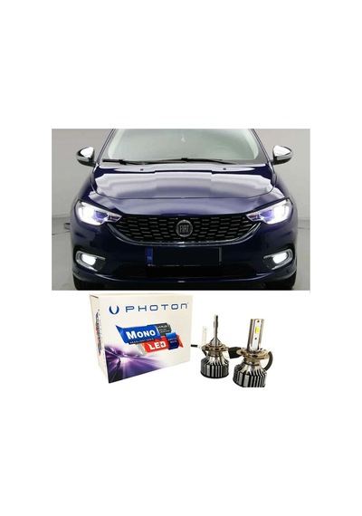Fiat Egea Led Xenon Kısa Far Ampulü H7 Mono Yeni Seri Beyaz