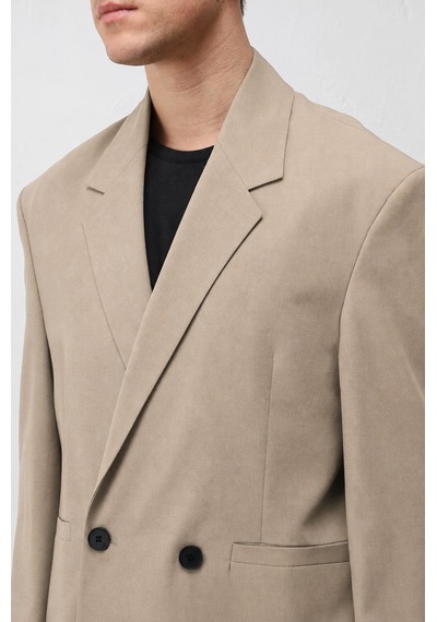 Antioch Relaxed Fit Erkek Blazer Ceket Bej