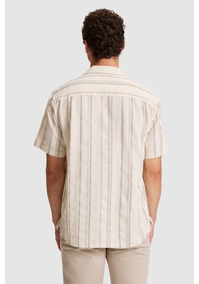 U.S. Polo Assn. U.s. Polo Assn. Erkek Bej Gömlek Kısa Kollu 50324743-vr011