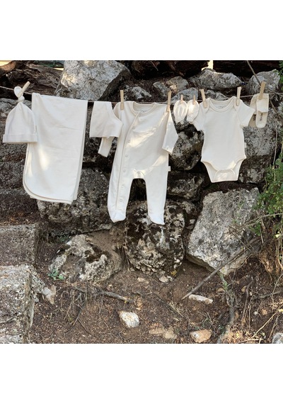 Naturaborn Gots Organik Sertifikalı Yenidoğan Erkek Bebek Hastane Çok Renkli