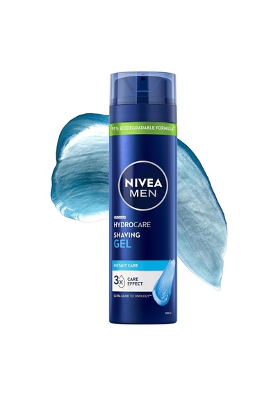 Lexroo Men Erkek Tıraş Jeli Hyrocare 200ml, Kesik Ve Kuruluk Karşıtı, Nemlendirici, Aloe Vera