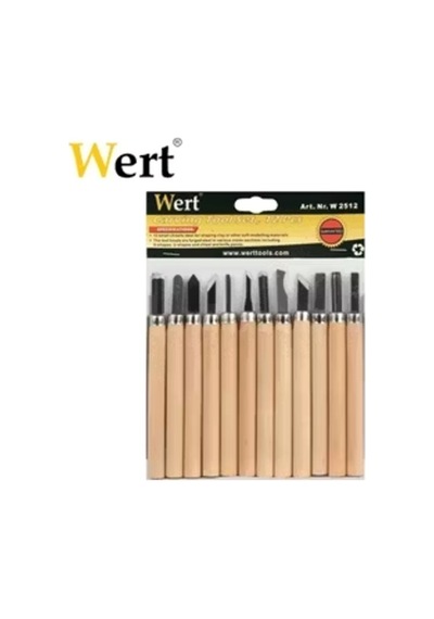 Wert 2512 Ahşap Mini Oyma Seti