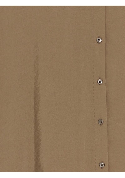 Lcw Modest Yeşil Oversize Modal Karışımlı Kadın Gömlek Tunik