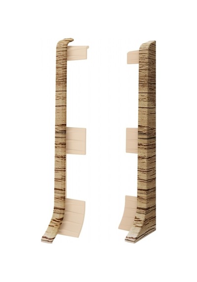 Linela Pvc Süpürgelik Hamilton Meşe - Lnl403 Bitiş Kapağı Aksesuarı 1 Paket - 2 Adet