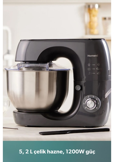 Homend Profashion 3082H 5.2 L Stand Mikser
