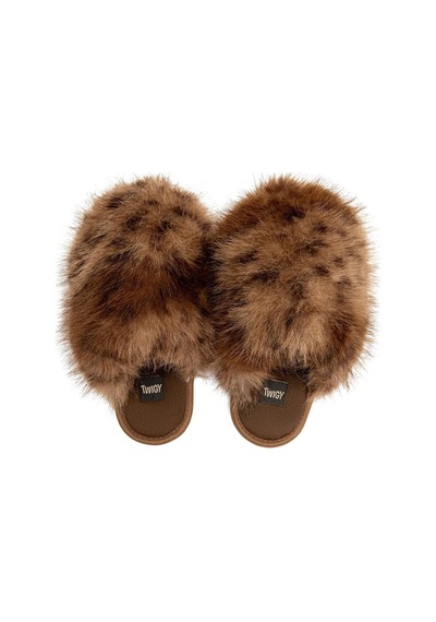 Twigy Twıgy Tw Leopard Kadın Ev Terliği 37/41 Leopar