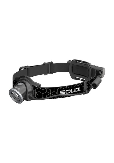 Solidline Sh6r Şarjlı Kafa Feneri Siyah
