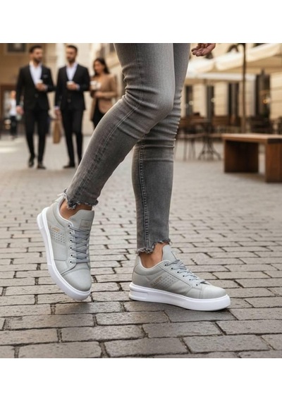 Sneakers Bağcıklı Erkek Ayakkabı Legan-010 Beyaz