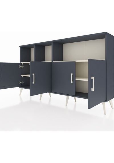 Arges Konsol 6 Raflı 4 Kapaklı 176x30x99 Antrasit-antrasit/aytaşı Antrasıt/aytası - Antrasıt Arges Konsol 6 Raflı 4 Kapaklı 176x30x99 Antrasit-antrasit/aytaşı Antrasıt/aytası - Antrasıt