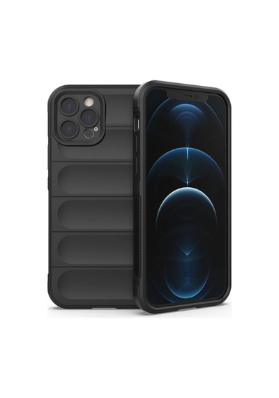 Apple iPhone Uyumlu, 12 Pro Kılıf Optimum Silikon - Siyah