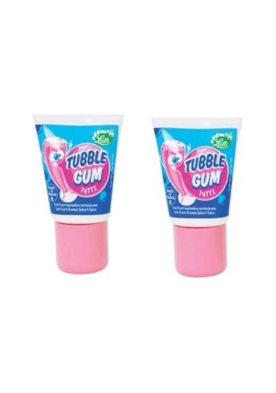Lutti Tubble Gum Tutti Frutti Tüp Sakız 35 G 2 Adet