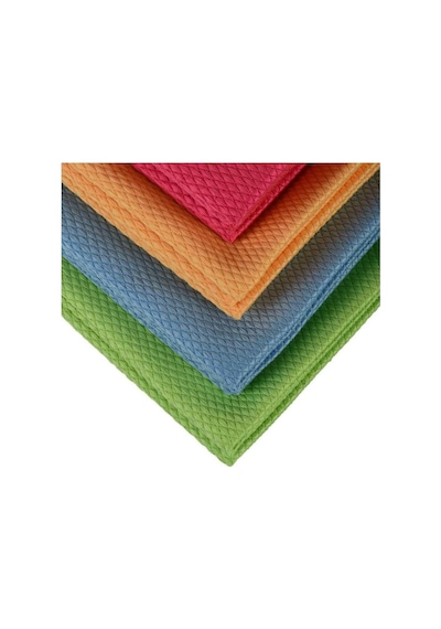 8 Adet 2309 Mikrofiber Cam Temizlik Bezi 40x40 Cm. Unisex,255 Diğer