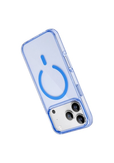 İphone 18 Pro Pc Real Magsafe Kapak - Sierra Blue Çok Renkli