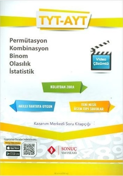 Tyt Ayt Permütasyon Kombinasyon Binom Olasılık Sonuç Yayınları