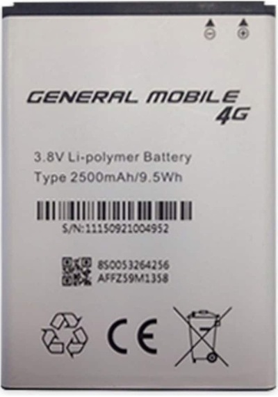 Senalstore General Mobile Discovery 4g Pil Batarya 4g Dual-5g