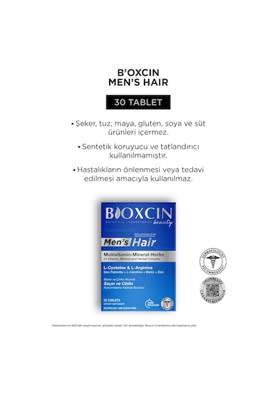 Bioxcin Men's Hair 30 Tablet