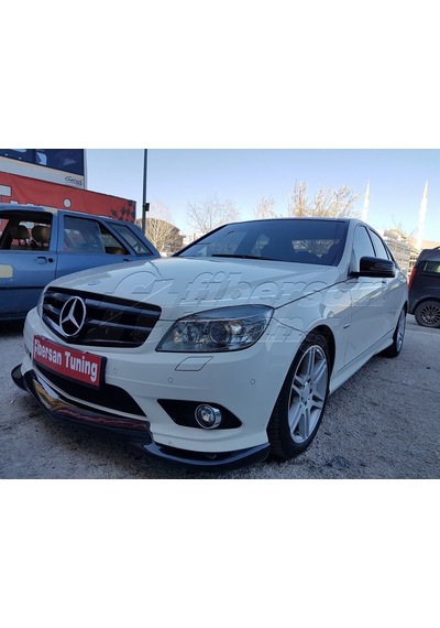 Mercedes C180(makyajsız) Ön Tampon Eki --fibersan Tuning