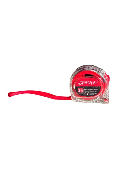 Şeffaf Metre 3m X 16mm 3 M